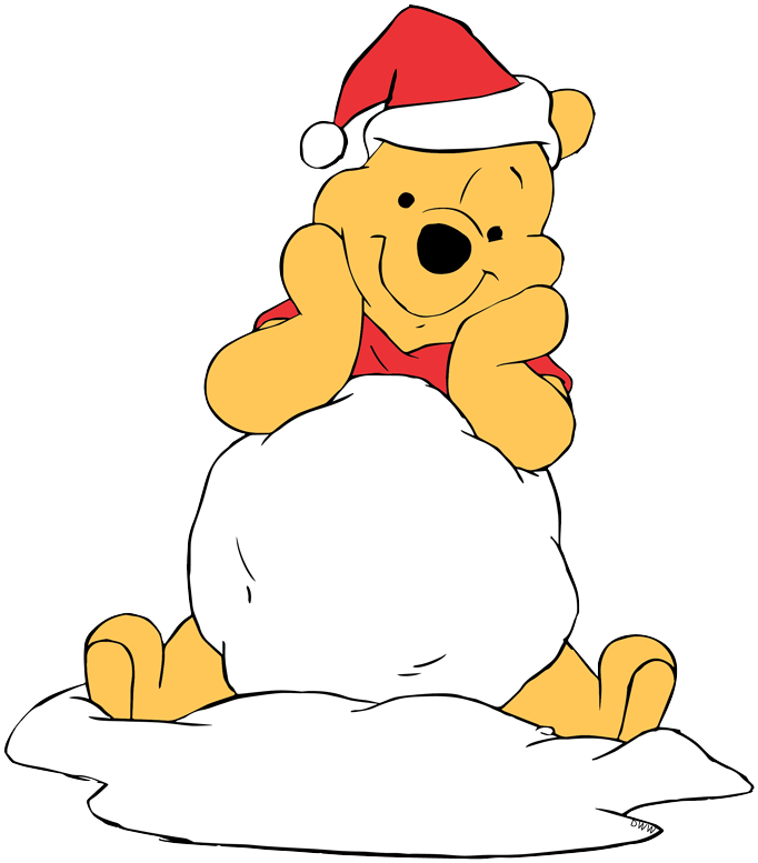 Winnie the Pooh Christmas Clip Art | Disney Clip Art Galore
