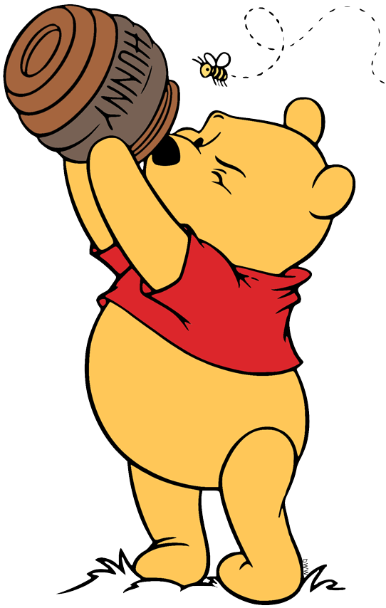 Figure Of Winnie The Pooh And Hunny Pot Stock Photo - Download Image Now -  Winnie The Pooh, Book, Horizontal - iStock
