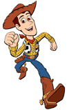 Woody running