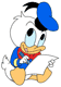 Baby Donald drawing