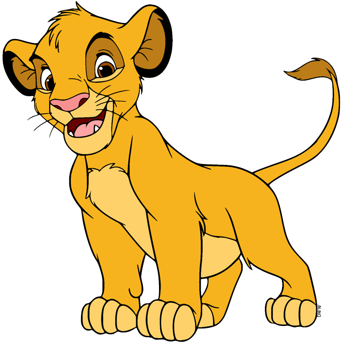 Young Simba Clip Art Images Disney Clip Art Galore