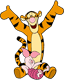 Piglet, Tigger