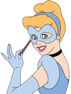 Cinderella with a mask