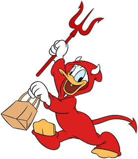 Devil Donald Duck