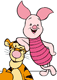 Piglet, Tigger