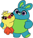 Bunny and Ducky