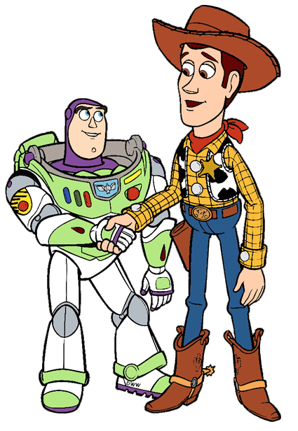 woody buzz clipart toy story clip drawing disney lightyear disneyclips drawings jessie cartoon christmas cliparts designs cute planter getdrawings movie