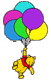 Winnie the Pooh balloons