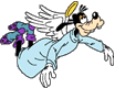 Goofy as an angel