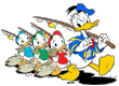 Donald, nephews go fishing