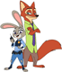 Judy Hopps, Nick Wilde