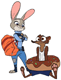 Judy Hopps, Duke Weaselton