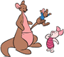 Kanga, Roo, Piglet