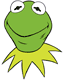 Kermit the Frog's face
