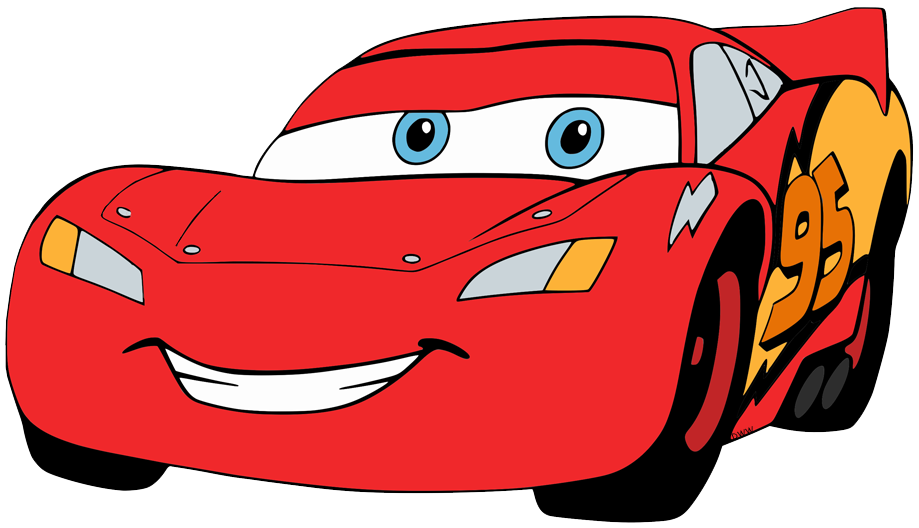 all-original. transparent images of Lightning Mcqueen and Mater. 