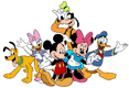 Mickey Mouse, friends