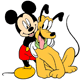 Mickey, Pluto