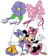Minnie & Daisy flying kites