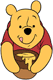 Winnie the Pooh, honey pot