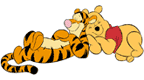Winnie the Pooh & Tigger napping