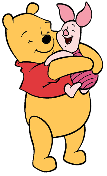 Winnie the Pooh and Piglet Clip Art 3 | Disney Clip Art Galore