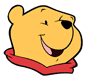 Winnie the Pooh smiling face