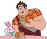 Ralph, bunny, pancakes