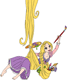 Rapunzel, Pascal painting