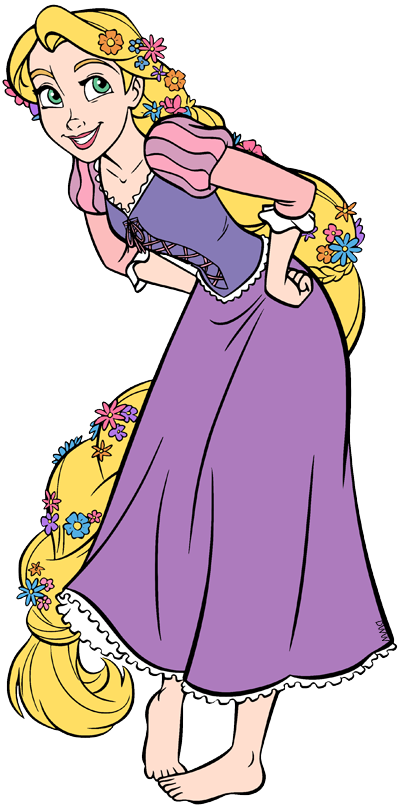 Disney Princess Tangled Rapunzel Long Straight Yaki Blonde Lace Front