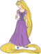 Rapunzel side view