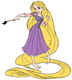 Rapunzel painting