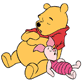 Pooh, Piglet napping