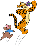 Roo, Tigger bouncing