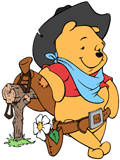 Cowboy Winnie the Pooh