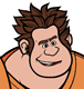 Wreck-It Ralph's face