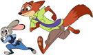 Judy, Nick running