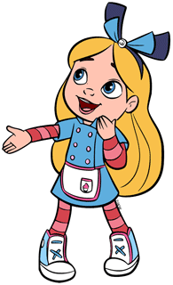 Alice smiling