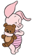 Baby Piglet, teddy bear