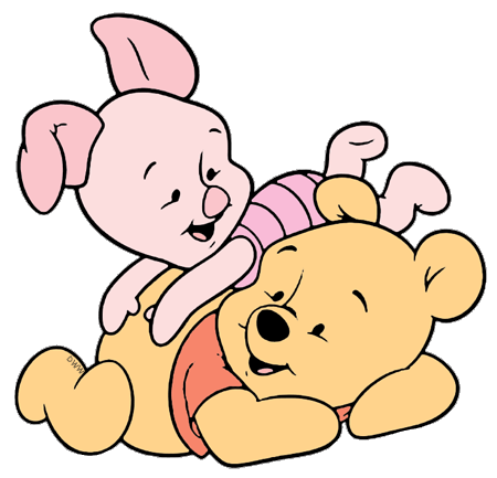 Winnie The Pooh And Piglet Baby