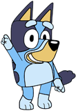 Bluey dancing