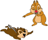 Chip, Dale laughing