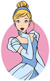 Cinderella's surprised face