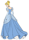 Cinderella back view