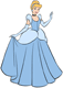 Cinderella waving