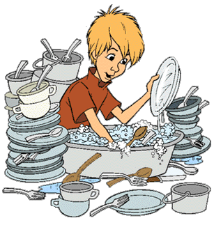 They do the washing up. Мальчик моет посуду. Wash the dishes нарисовано. Wash the dishes cartoon. Wash the dishes без фона.