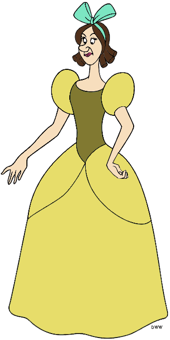 Lady Tremaine, Anastasia and Drizella Clip Art | Disney Clip Art Galore