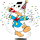 Donald Duck birthday party