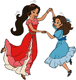 Elena, Isabel dancing