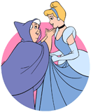Fairy Godmother & Cinderella