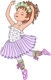 Fancy Nancy dancing ballet